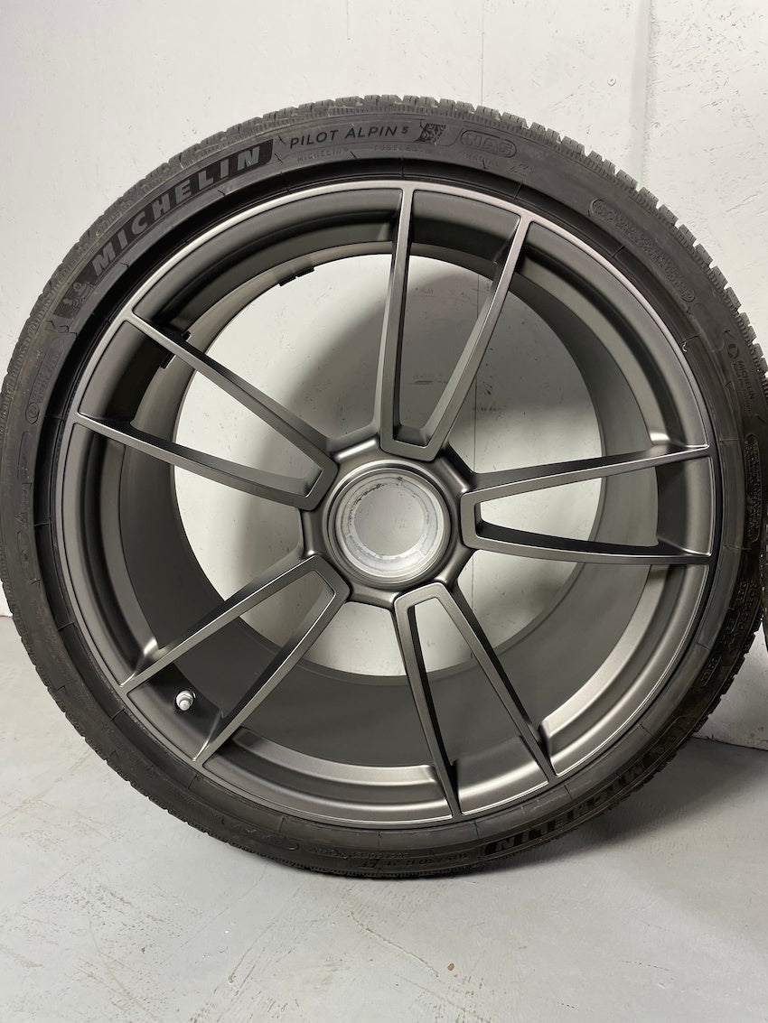 Porsche 992 20 21 Zoll Turbo S Winter Räder Michelin PLATINUM NUR 900Km