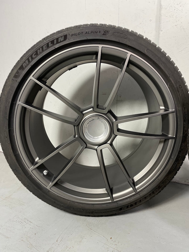 Porsche 992 20 21 Zoll Turbo S Winter Räder Michelin PLATINUM NUR 900Km