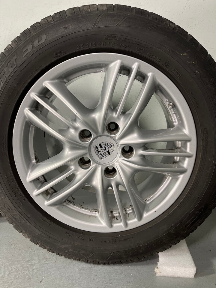 Porsche Cayenne 18 Zoll S III Winter Räder 955/ 957 Dunlop MwSt.awb.