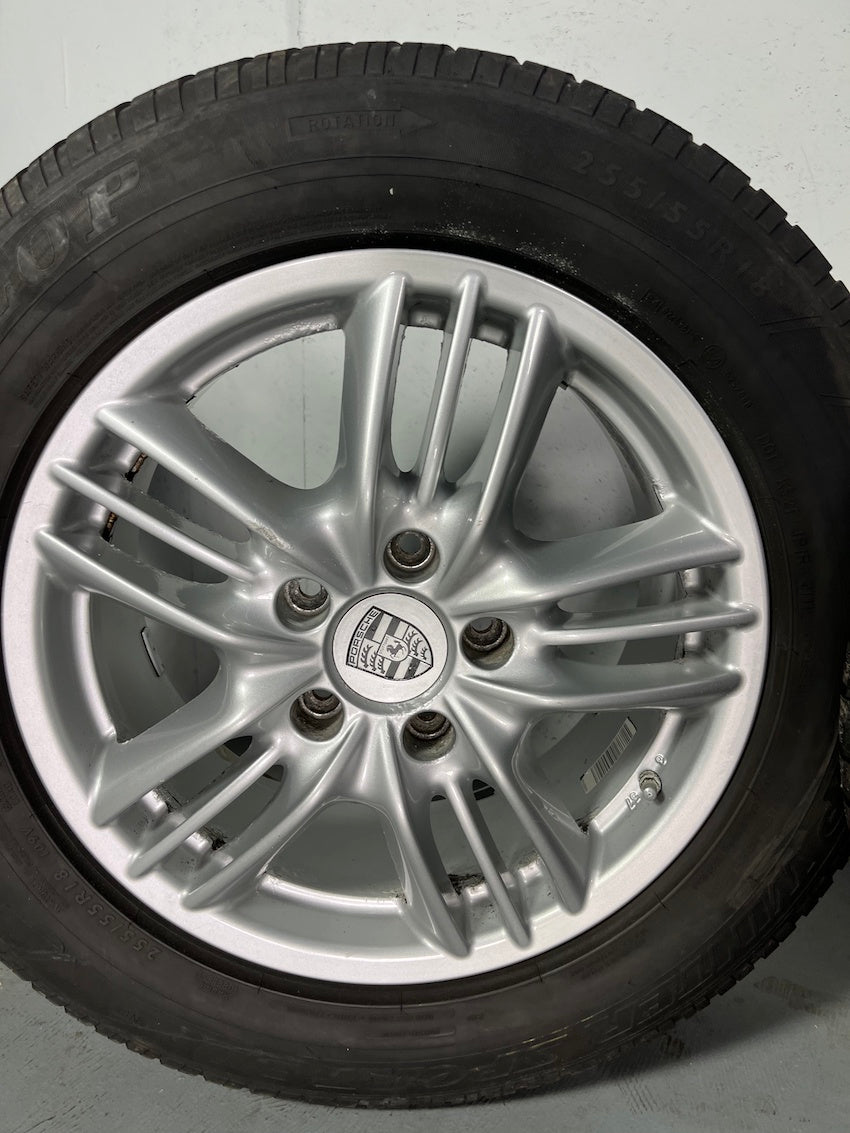 Porsche Cayenne 18 Zoll S III Winter Räder 955/ 957 Dunlop MwSt.awb.