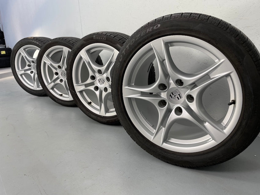 Porsche Boxster 987 18 Zoll Cayman S II Winter Räder Pirelli GÜNSTIG