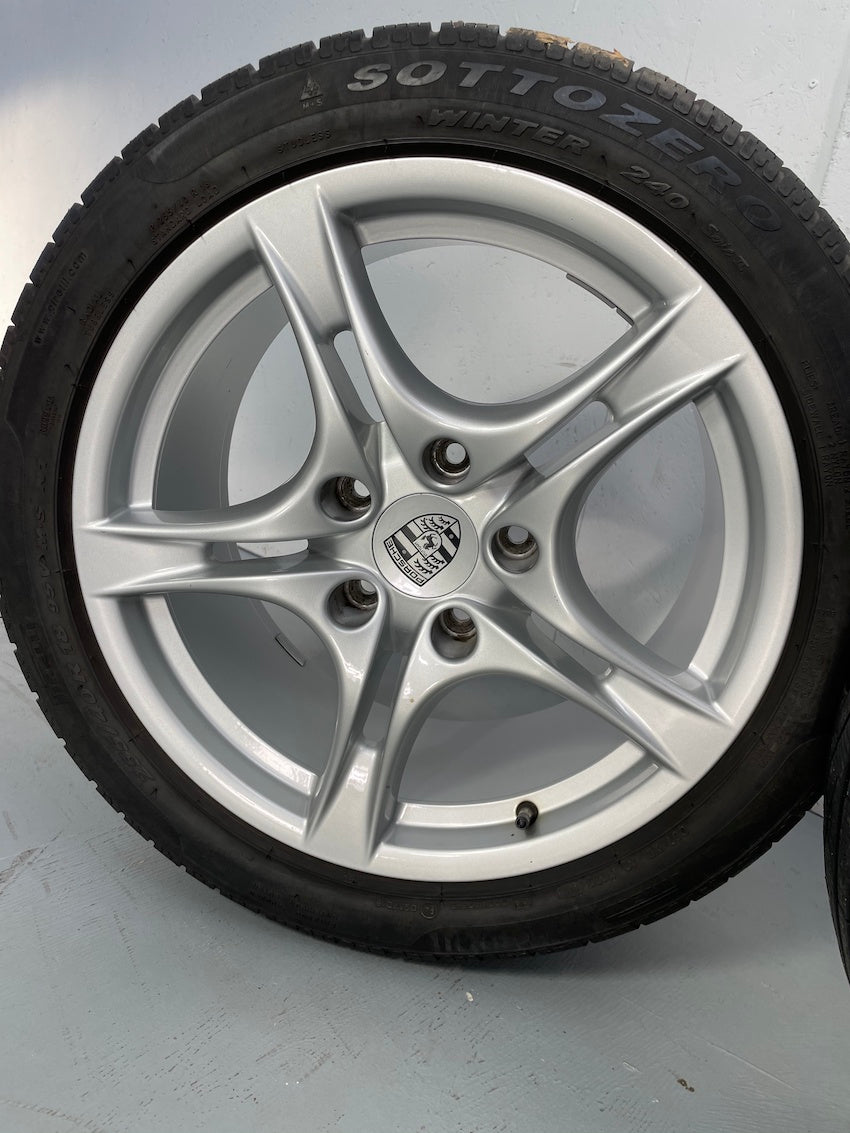 Porsche Boxster 987 18 Zoll Cayman S II Winter Räder Pirelli GÜNSTIG