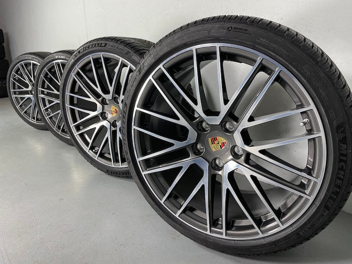 Porsche 992 20/21 Zoll Turbo Winter Räder Michelin DOT2023 NUR 800Km 7-8mm