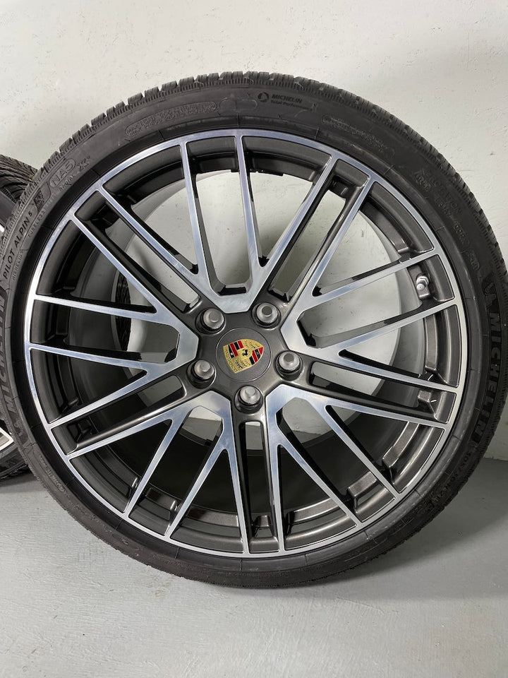 Porsche 992 20/21 Zoll Turbo Winter Räder Michelin DOT2023 NUR 800Km 7-8mm