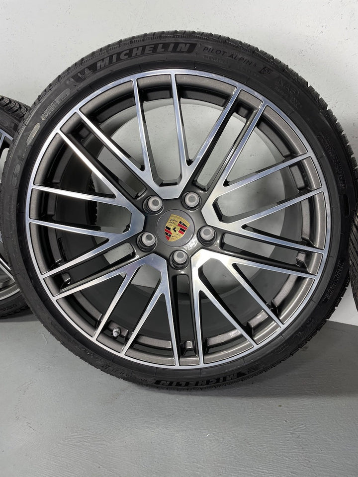 Porsche 992 20/21 Zoll Turbo Winter Räder Michelin DOT2023 NUR 800Km 7-8mm