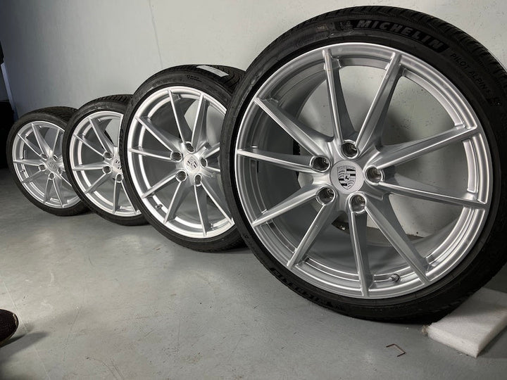 Porsche 992 20 21 Zoll Carrera S Winter Räder Michelin MwSt. awb. 6-7mm