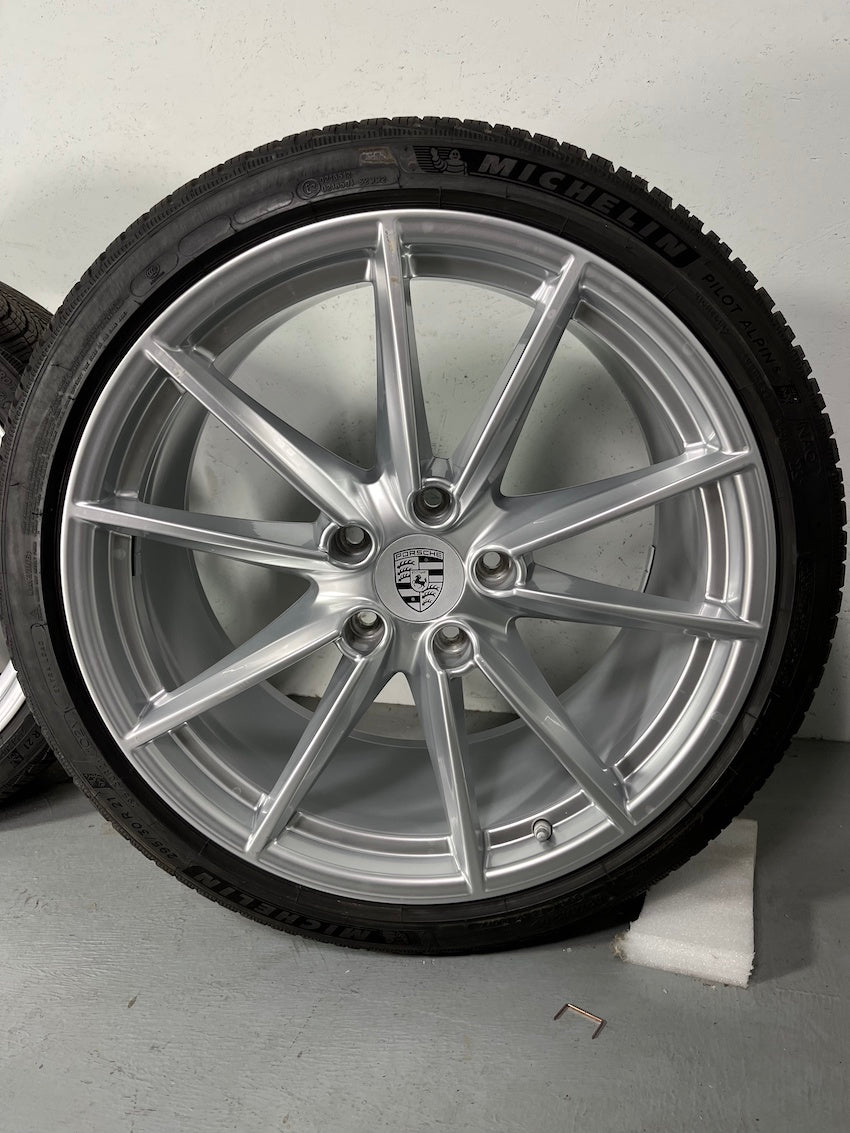 Porsche 992 20 21 Zoll Carrera S Winter Räder Michelin MwSt. 6-7mm