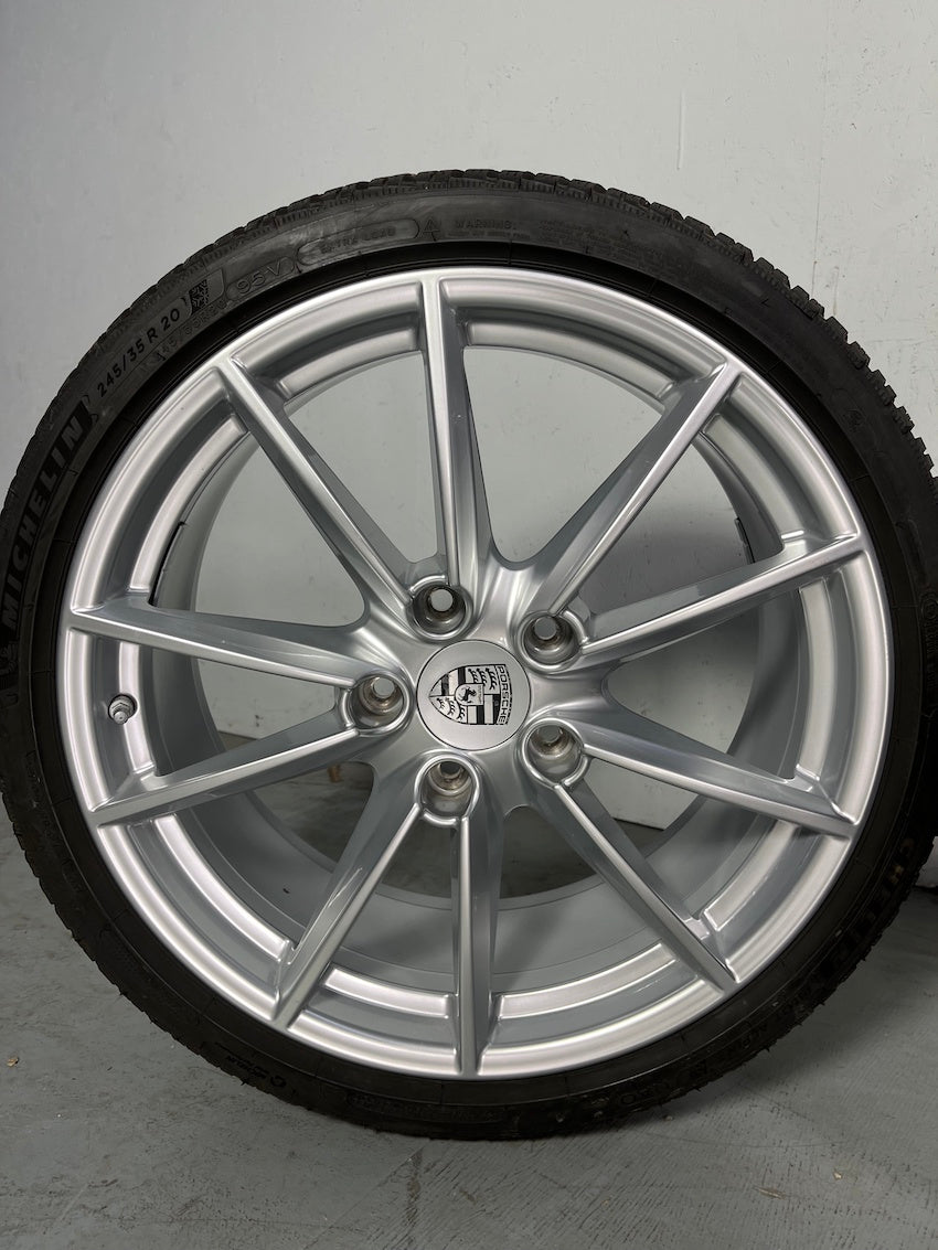 Porsche 992 20 21 Zoll Carrera S Winter Räder Michelin MwSt. 6-7mm