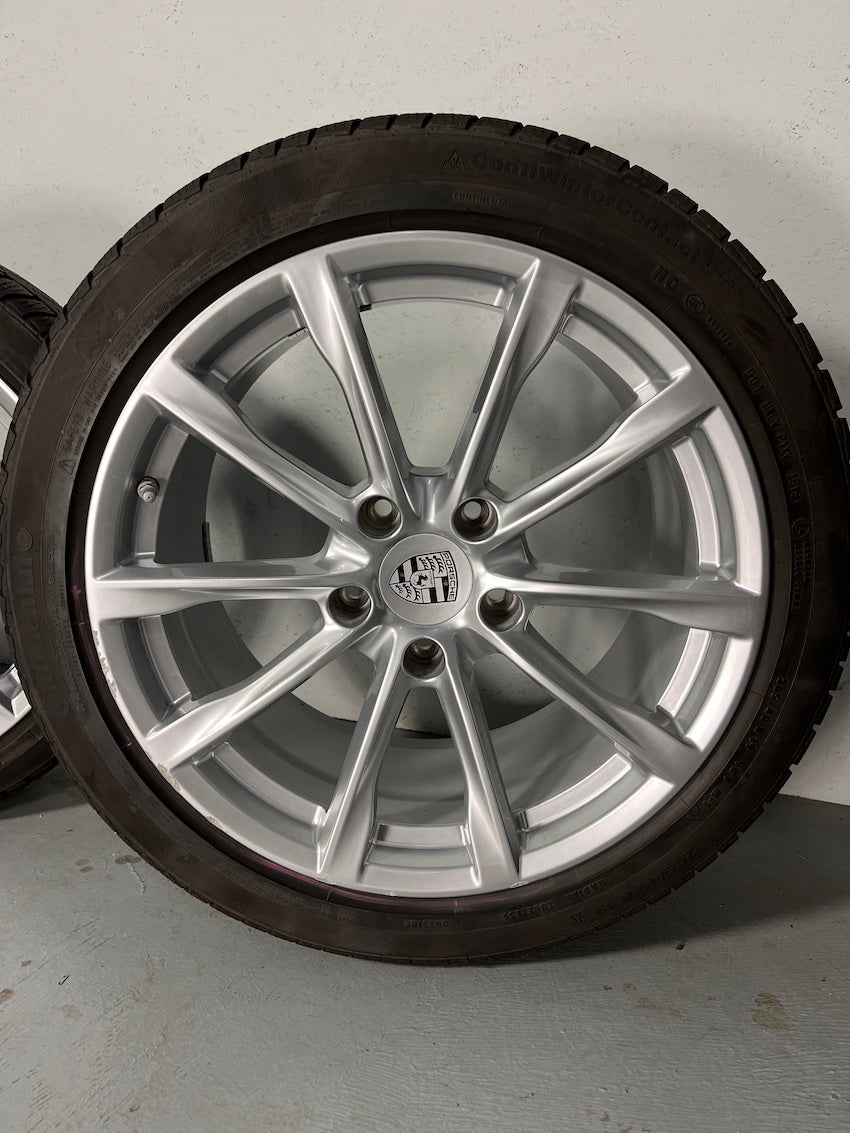 Porsche Boxster 19 Zoll 718 982 Cayman Winter Räder Conti MwSt.awb.