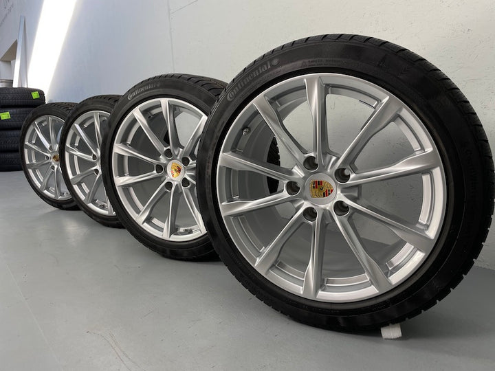 Porsche Boxster 19 Zoll 718 982 Winter Räder Continental 2500Km TOPZUSTAND DOT2018