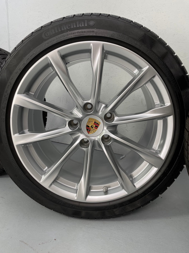 Porsche Boxster 19 Zoll 718 982 Winter Räder Continental 2500Km TOPZUSTAND DOT2018