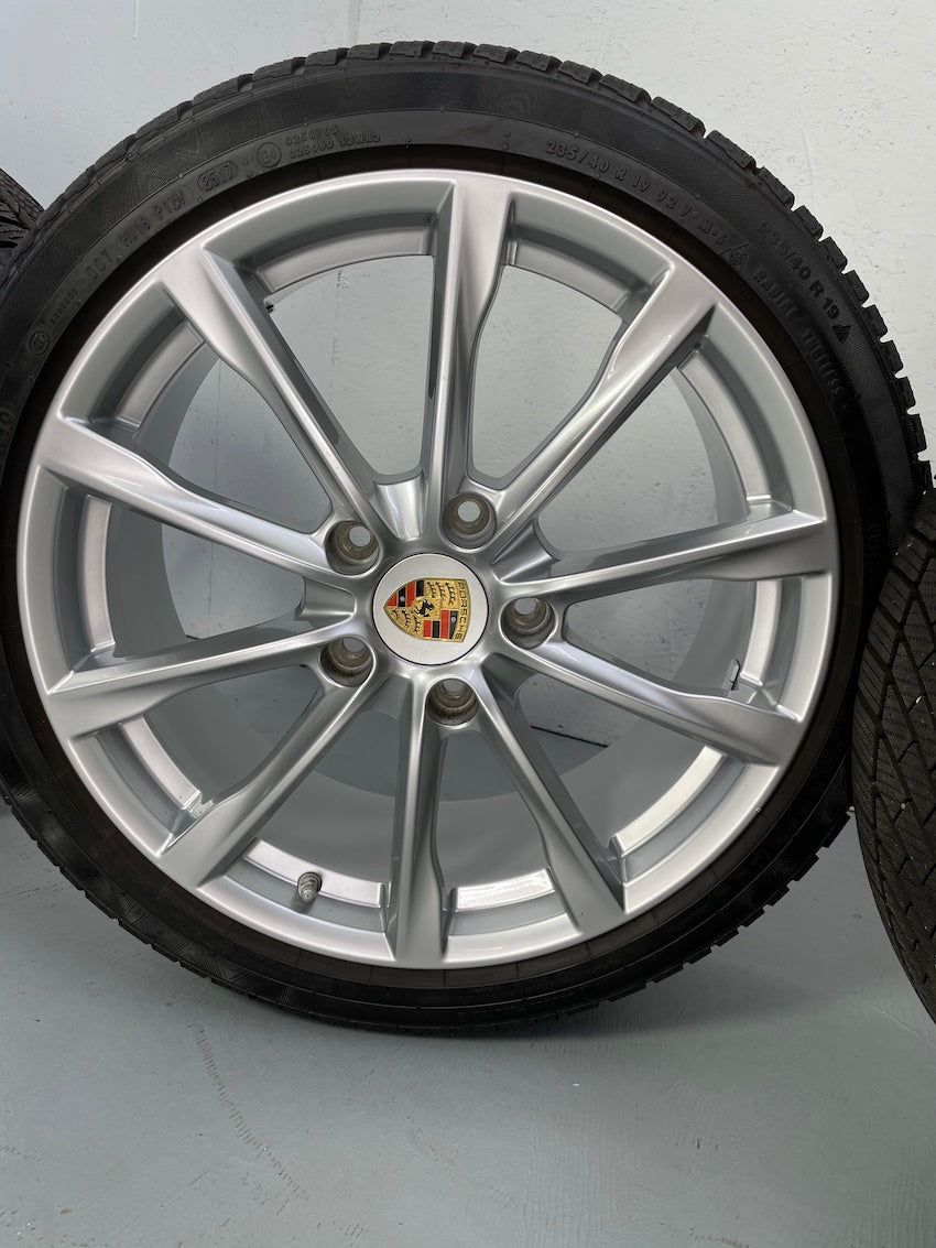Porsche Boxster 19 Zoll 718 982 Winter Räder Continental 2500Km TOPZUSTAND DOT2018
