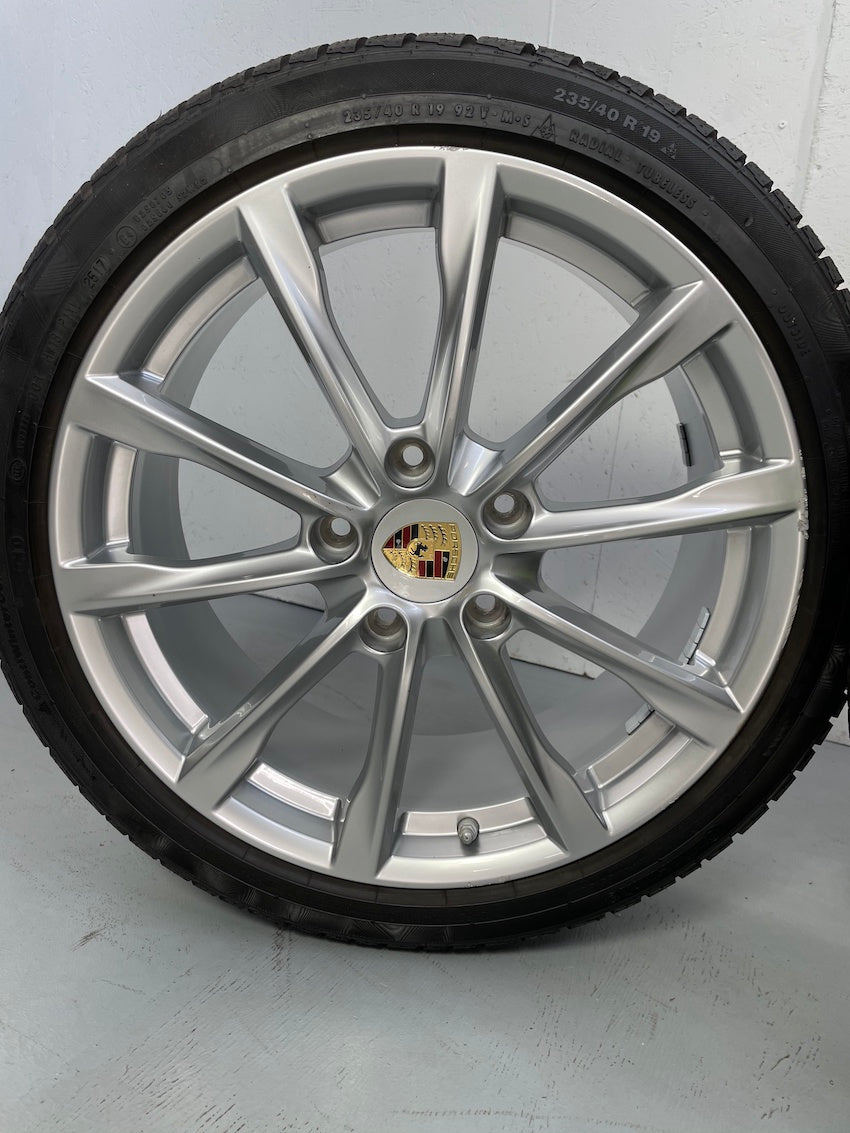 Porsche Boxster 19 Zoll 718 982 Winter Räder Continental 2500Km TOPZUSTAND DOT2018