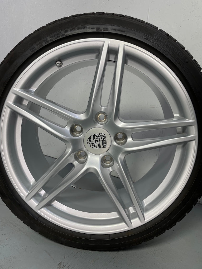 Porsche 991.2 19 Zoll Carrera Winter Räder S C2 Continental 7-7,5mm