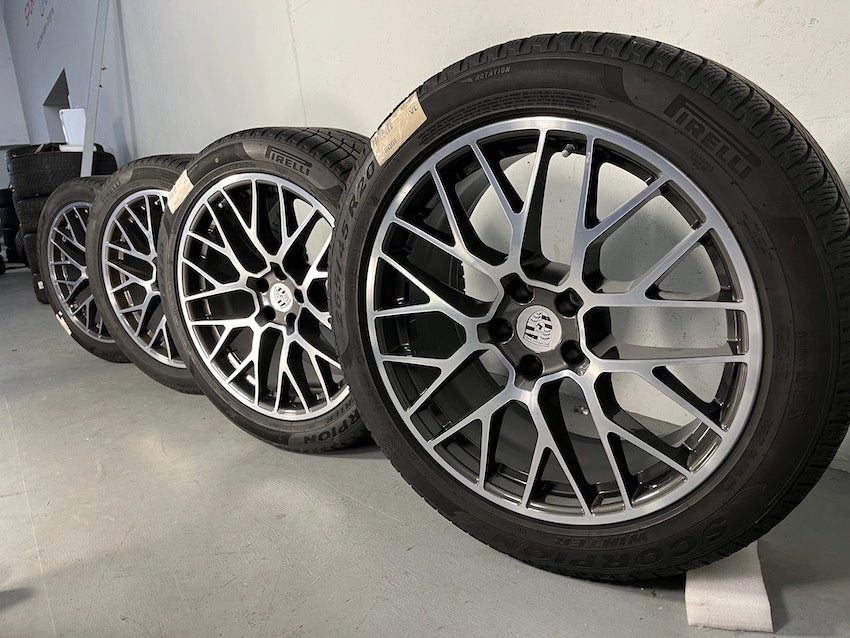 Porsche Macan I + II 20 Zoll RS Spyder Winter Räder Pirelli MwSt.awb