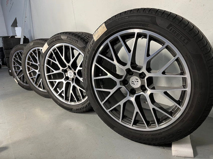 Porsche Macan I + II 20 Zoll RS Spyder Winter Räder Pirelli MwSt.awb