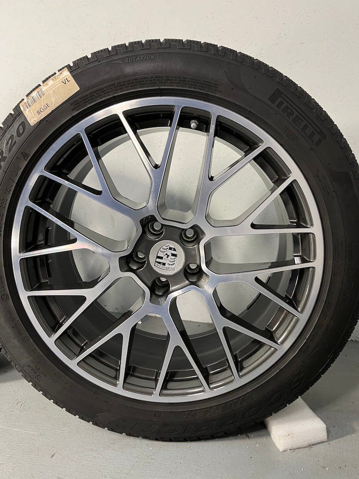 Porsche Macan I + II 20 Zoll RS Spyder Winter Räder Pirelli MwSt.awb