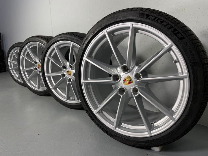 Porsche 992 20 21 Zoll Carrera S Winter Räder Michelin MwSt 6,5+7,5mm 2021