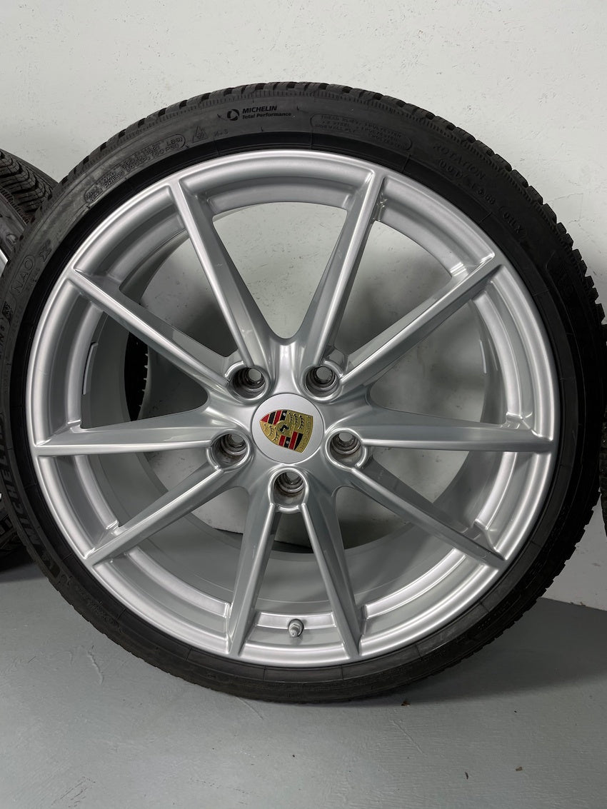 Porsche 992 20 21 Zoll Carrera S Winter Räder Michelin MwSt 6,5+7,5mm 2021