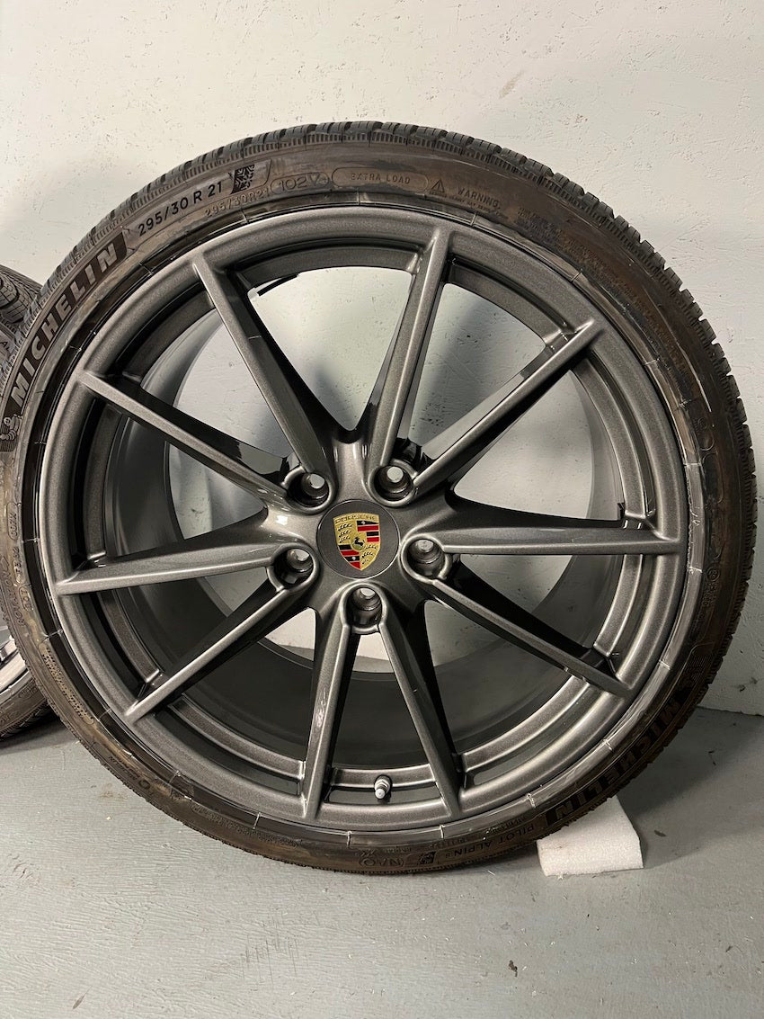 Porsche 992 20 21 Zoll Carrera S Winter Räder Michelin 6,5-7,5mm MwSt.