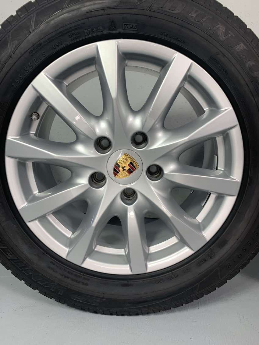 Porsche Cayenne 18 Zoll Winter Räder 958 Dunlop MwSt.awb.
