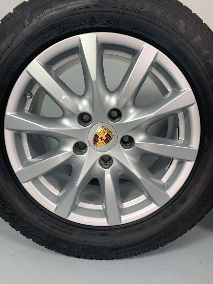 Porsche Cayenne 18 Zoll Winter Räder 958 Dunlop MwSt.awb.