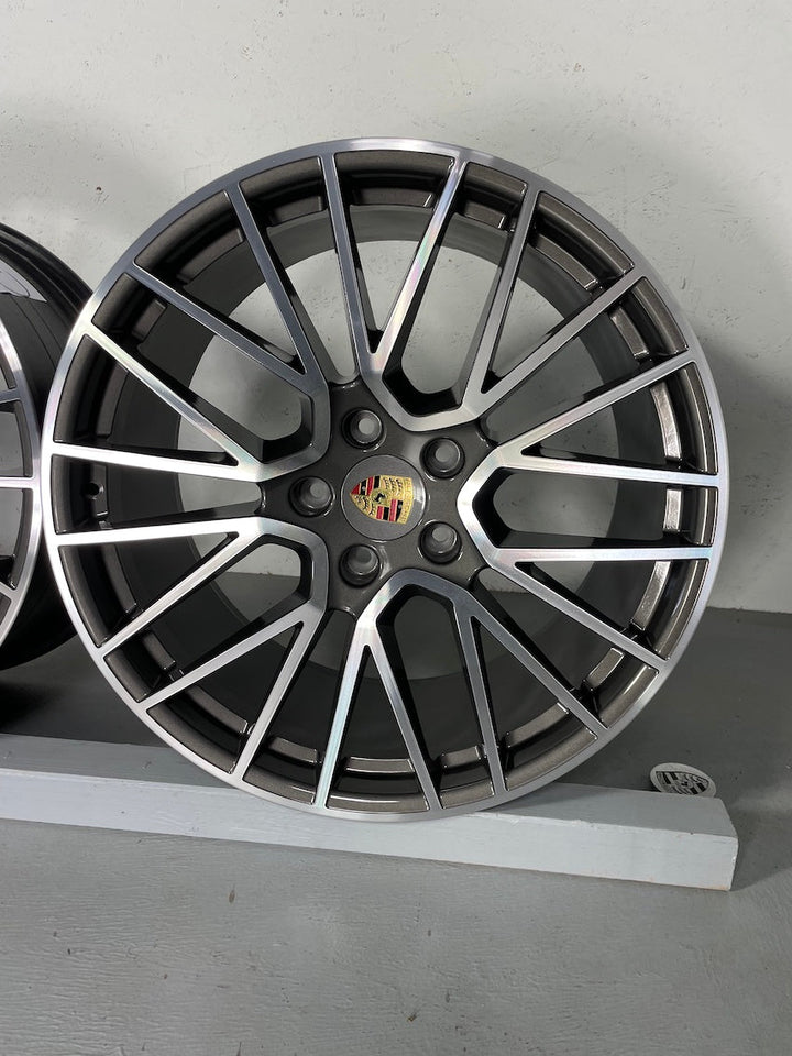 Porsche Cayenne COUPE 22 Zoll E3 9Y0 RS Spyder Felgen NEU MwSt. awb.