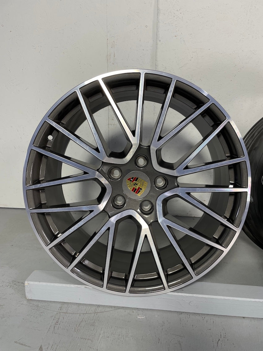Porsche Cayenne COUPE 22 Zoll E3 9Y0 RS Spyder Felgen NEU MwSt. awb.
