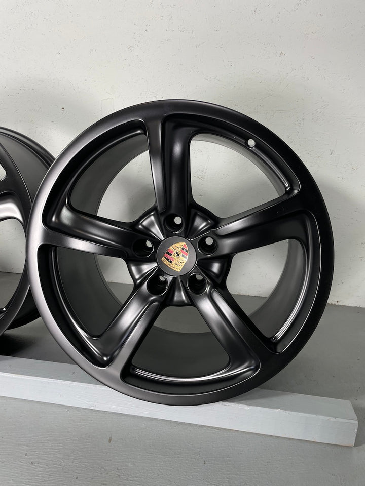 PORSCHE 991 20 Zoll Sport Techno Felgen 4S C4 Allrad NEUWERTIG