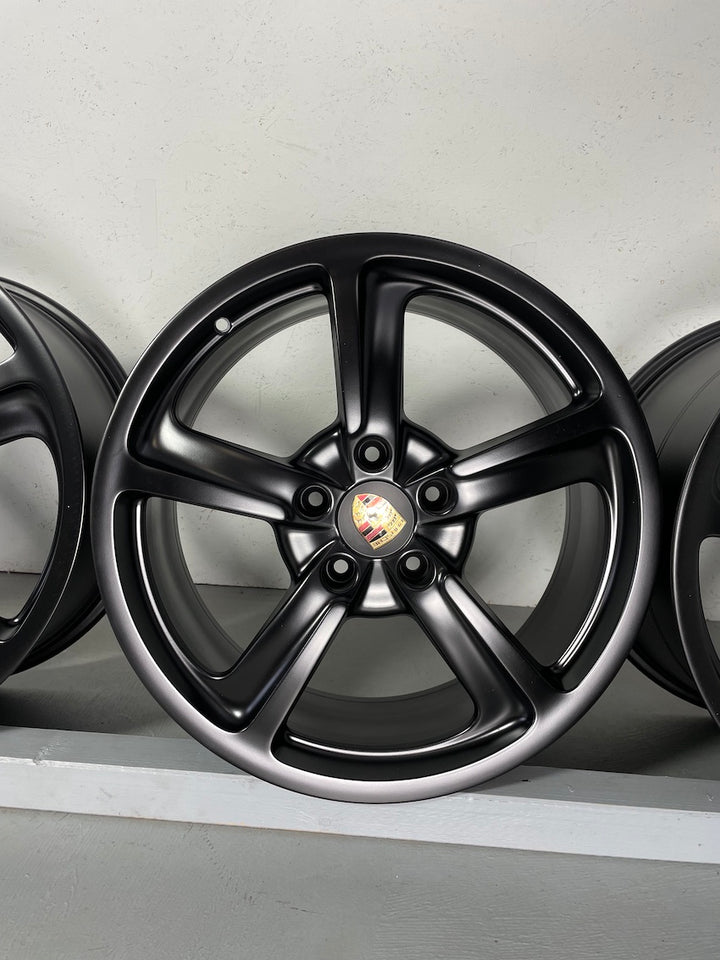 PORSCHE 991 20 Zoll Sport Techno Felgen 4S C4 Allrad NEUWERTIG
