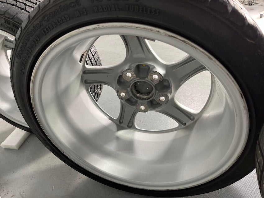 Porsche 996 18 Zoll Turbo Look II TURBO 4S Winterräder 8J + 10J ET47