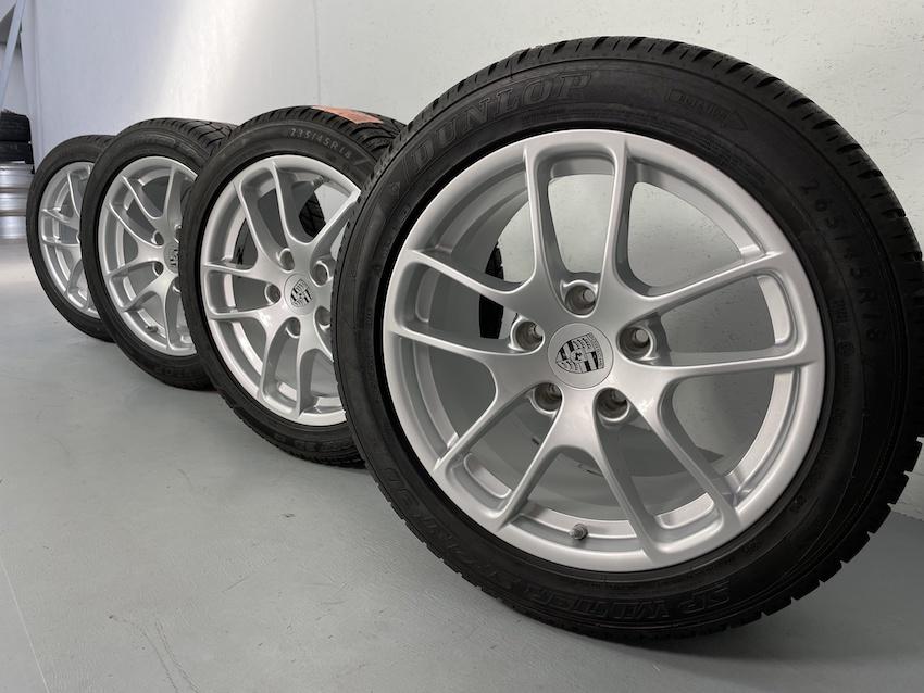 Porsche Boxster 18 Zoll Cayman Porsche 981 Winter Räder Dunlop