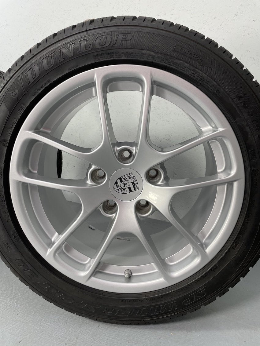 Porsche Boxster 18 Zoll Cayman Porsche 981 Winter Räder Dunlop