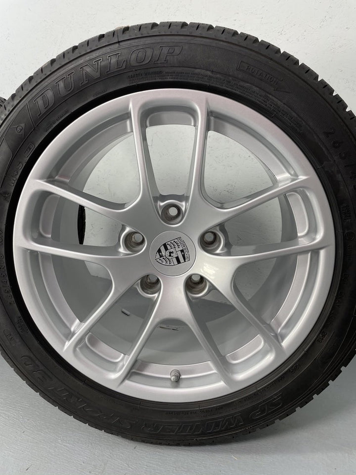 Porsche Boxster 18 Zoll Cayman Porsche 981 Winter Räder Dunlop