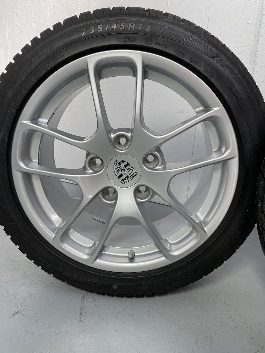 Porsche Boxster 18 Zoll Cayman Porsche 981 Winter Räder Dunlop