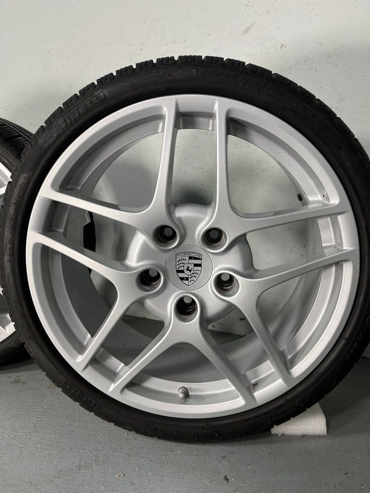 Porsche 997 19 Zoll Carrera SII Winter Räder C4 4S neuwertiges Profil
