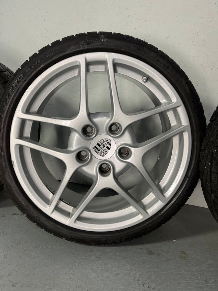 Porsche 997 19 Zoll Carrera SII Winter Räder C4 4S neuwertiges Profil