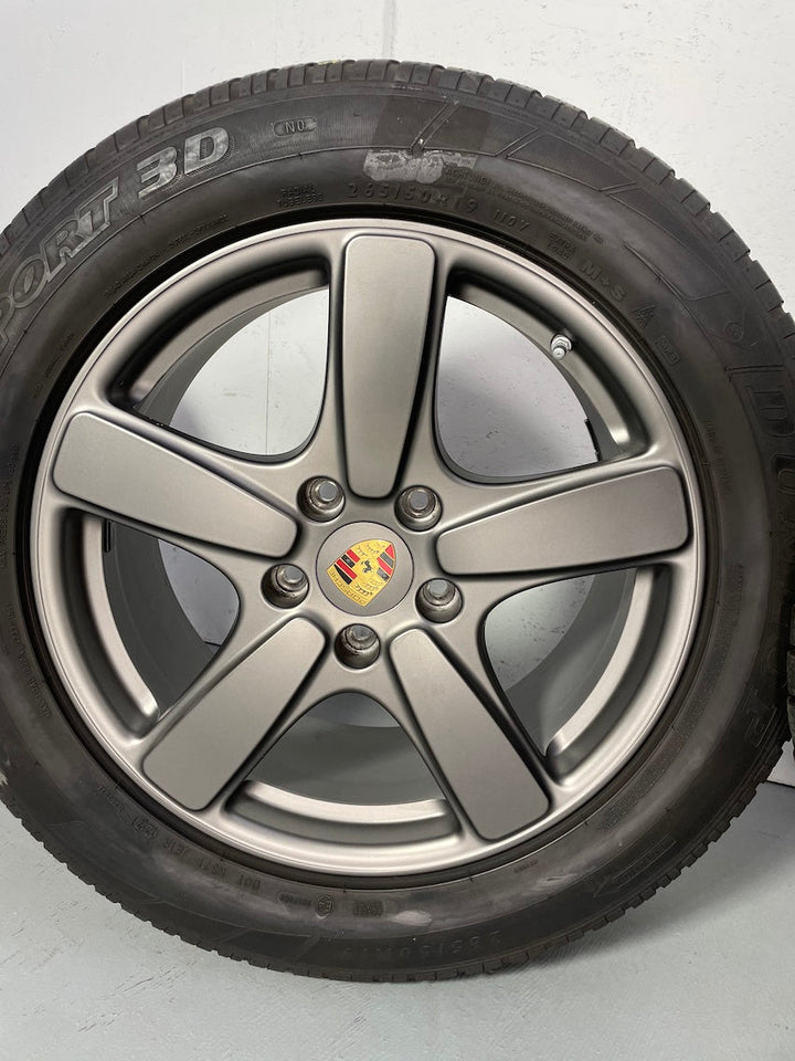 Porsche Cayenne 19 Zoll 958 Sport Classic Winter Räder Dunlop PLATINUM