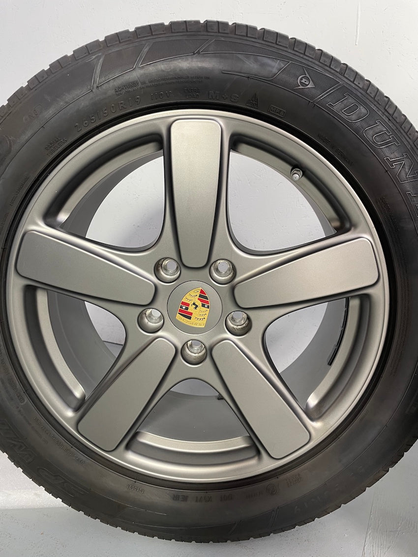 Porsche Cayenne 19 Zoll 958 Sport Classic Winter Räder Dunlop PLATINUM