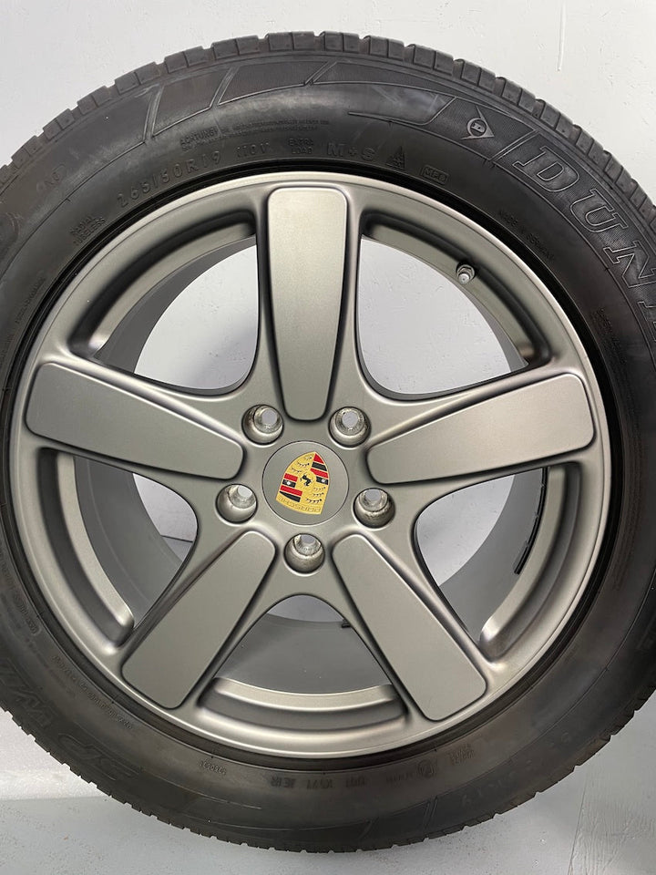 Porsche Cayenne 19 Zoll 958 Sport Classic Winter Räder Dunlop PLATINUM