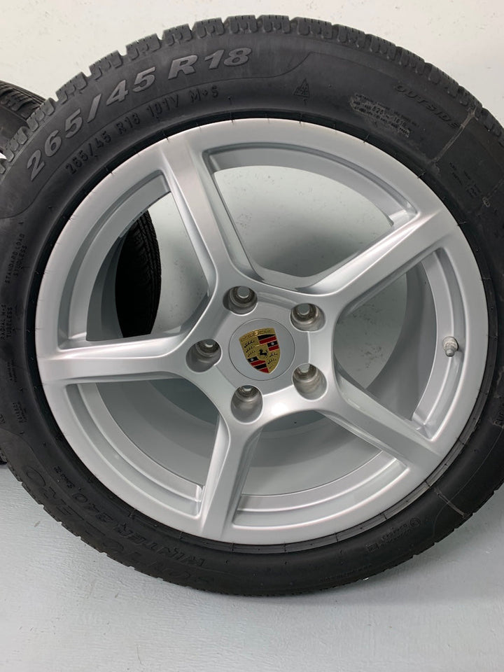 Porsche Boxster 18 Zoll 718 982 Winter Räder Pirelli Cayman MwSt. awb.