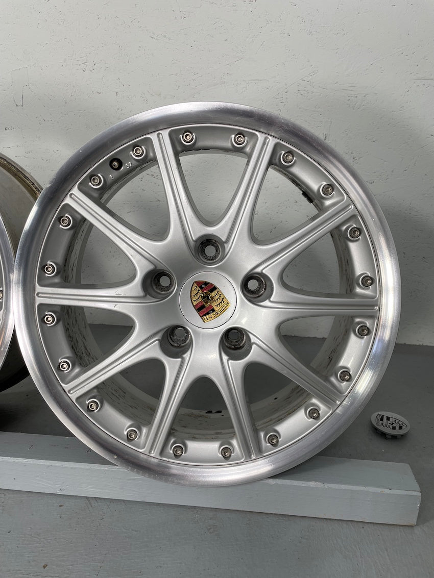 Porsche 996 18 Zoll Sport Design GT3 Felgen 8J und 10J x 18 TOP 993