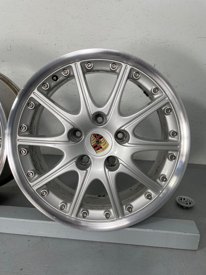 Porsche 996 18 Zoll Sport Design GT3 Felgen 8J und 10J x 18 TOP 993