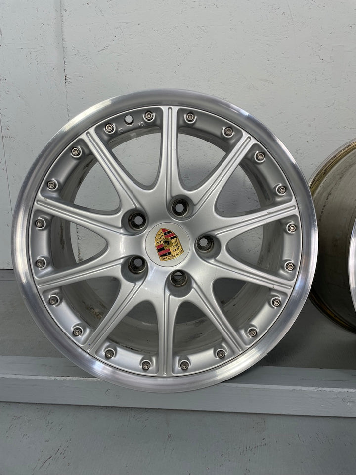 Porsche 996 18 Zoll Sport Design GT3 Felgen 8J und 10J x 18 TOP 993