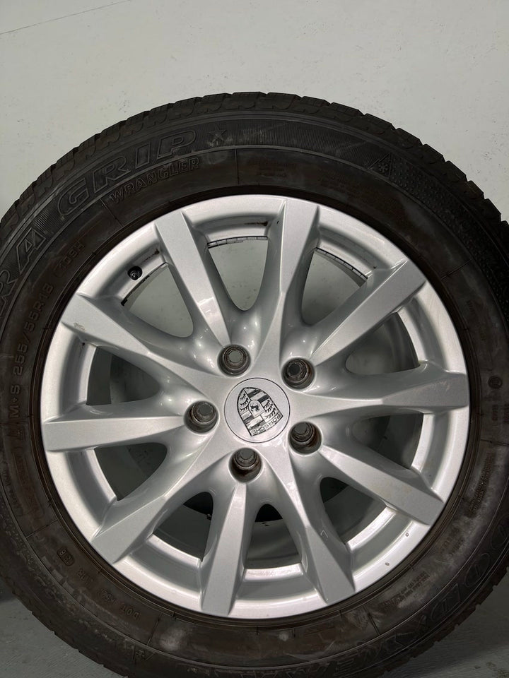Porsche Cayenne 18 Zoll Winter Räder 958 Goodyear 8mm DOT2018