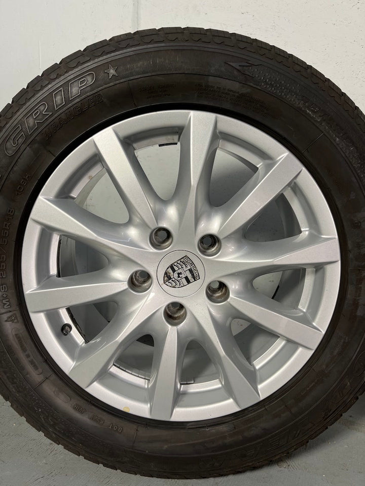 Porsche Cayenne 18 Zoll Winter Räder 958 Goodyear 8mm DOT2018