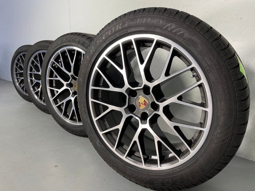 Porsche Macan 20 Zoll RS Spyder Winter Räder Dunlop 7,5mm TOP MwSt.awb.