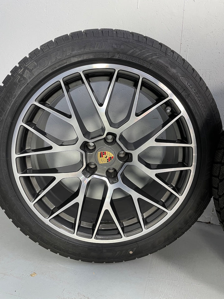Porsche Macan 20 Zoll RS Spyder Winter Räder Dunlop 7,5mm TOP MwSt.awb.
