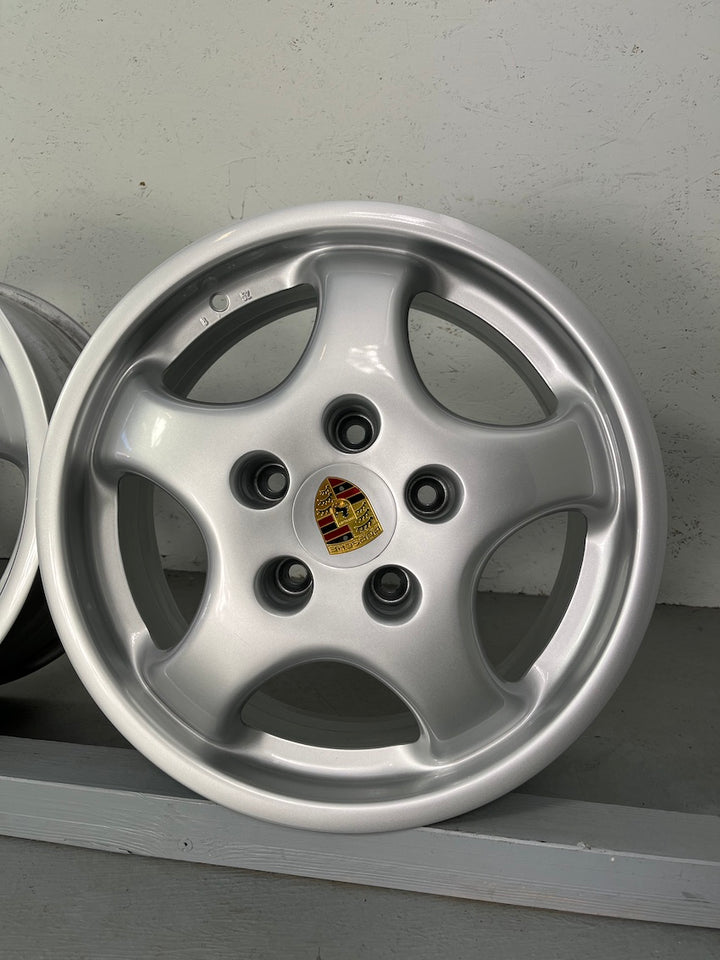 Porsche 964 17 Zoll Cup I Felgen 7J + 8J restauriert TOP LEICHTBAU