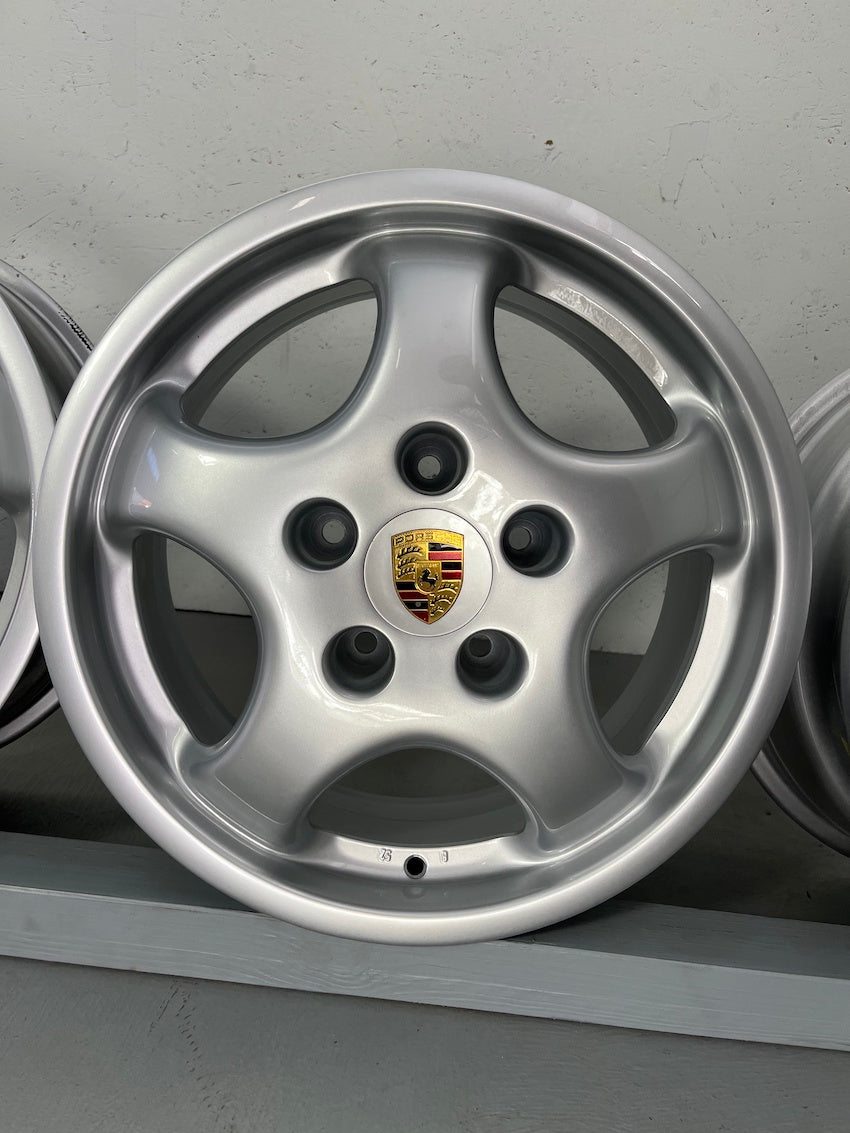 Porsche 964 17 Zoll Cup I Felgen 7J + 8J restauriert TOP LEICHTBAU